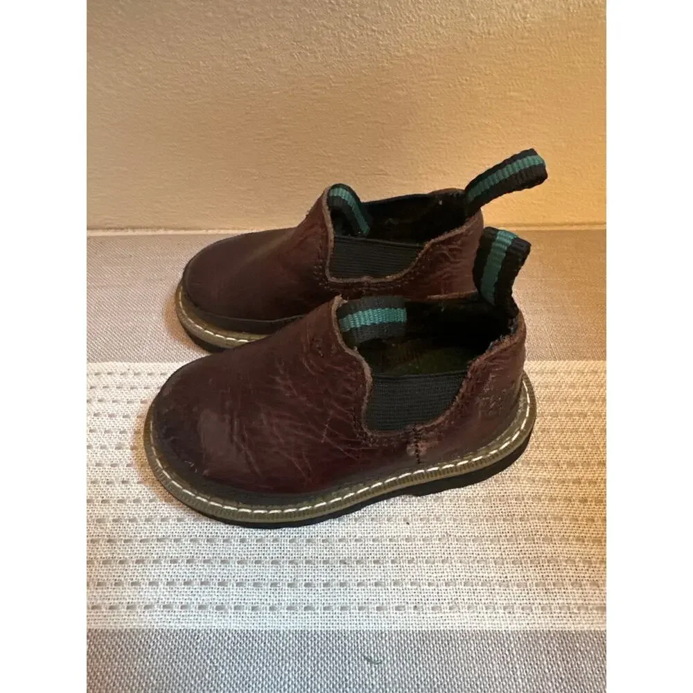 Georgia Kid's Little Georgia Giant Romeo Boots Classic Brown Size 4.5 Baby